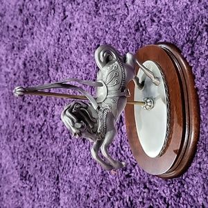 Vintage 70s Rebecca Sylvan Carrousel Chilmark Fine Pewter